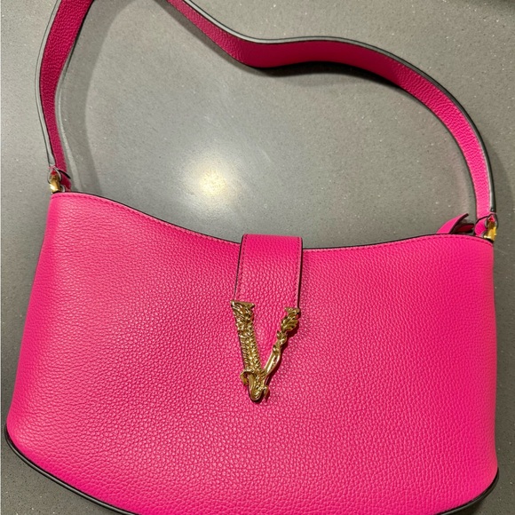 Versace Handbags - New!! Versace Hot Pink Purse